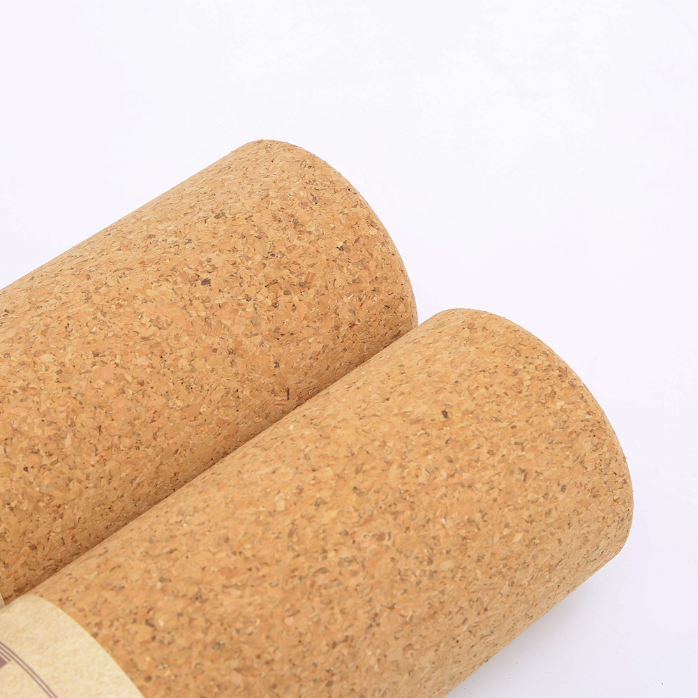 cheap hot sale cork yoga roller for muscle