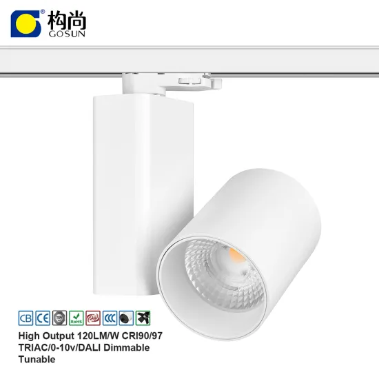 Flicker-Free LED Ceiling Spotlight: 52W COB LED with Fast Heat Dissipation and Anti-Glare Design