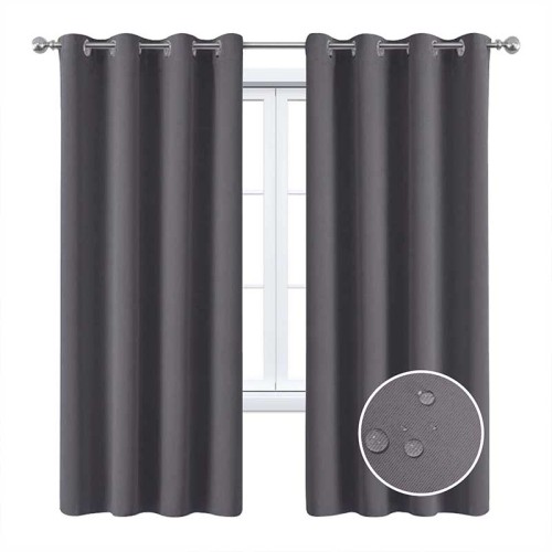 Rubber Weather Strip Blackout Curtain Eyelet Curtain for Bedroom Manufactory