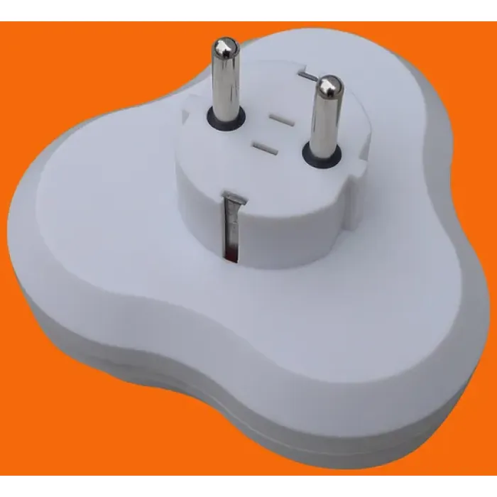 Adaptor Soket Pemisah Bulat Euroslot 16A 250V