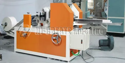 Automatic paper handkerchief machine
