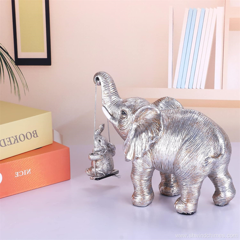 Elephant Statue Decor Symbolizes Good Luck, Health, and Strength