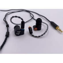 In-Ear Monitors Wired Earbuds Dual Driver Detachable Cables