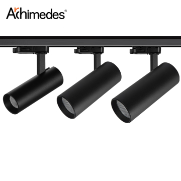 Modern siyah alüminyum yüzeye monte 32W Cob LED palet ışığı oturma odası için