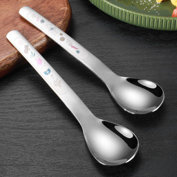 Maxcook 316 Stainless Steel 2pc Set - Spoon & Slotted Spoon for Mixing & Dinner Ware