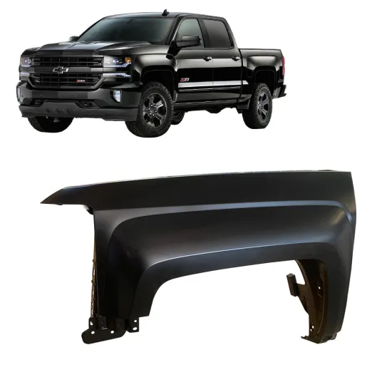 Steel Fender Flares Replacement Kit for Chevrolet Silverado 2016-2018