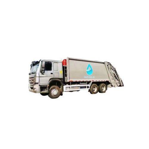 Санитарная энергосберегающая 6x4 сжатый мусорный грузовик