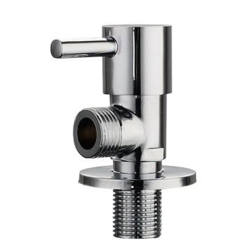 Yoroow Chrome Bathroom Radiator Valve with Cross Handle