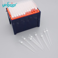10UL-1000UL Mẹo lọc pipet vô trùng có giá trị vô trùng