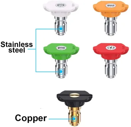 Pressure Washer Nozzle Tips 1/4" Quick Connector