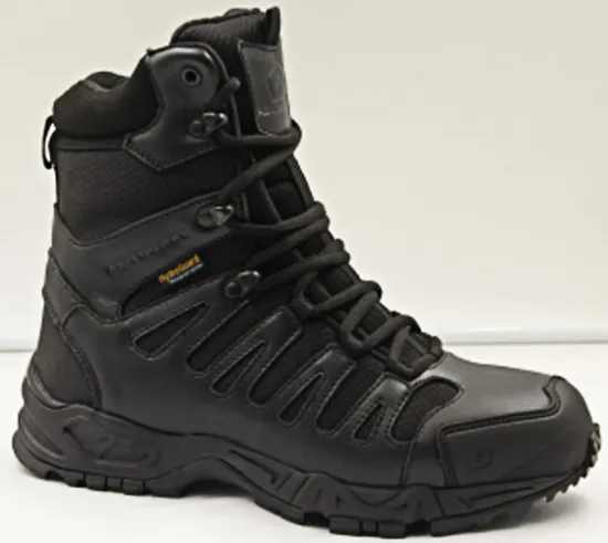 Sample Swatch Full grain leather army boots