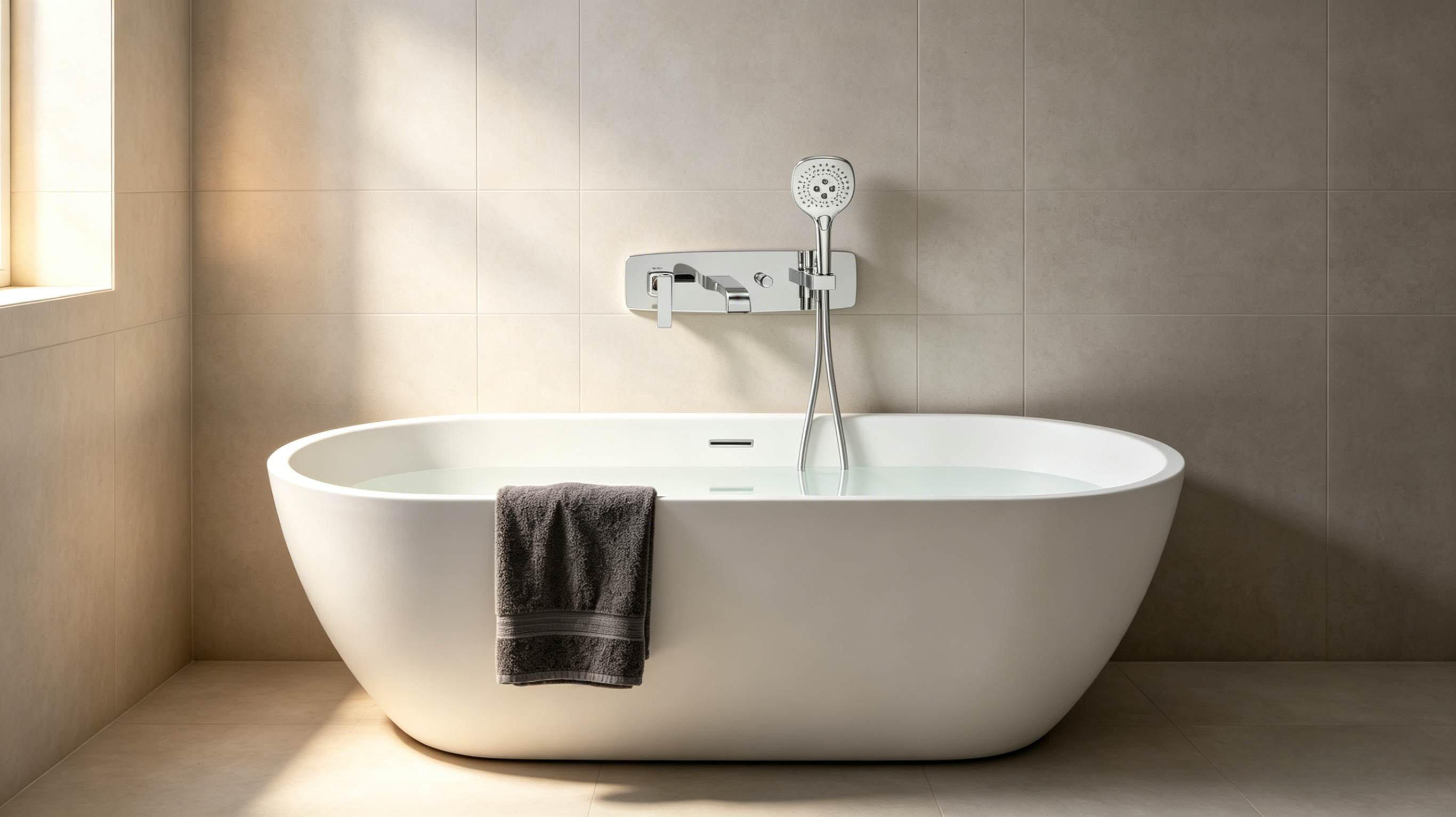 Shower Set with Panel