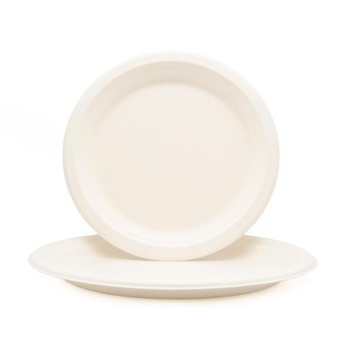 Disposable Biodegradable Plates Sugarcane Bagasse Paper Pulp Mould ...