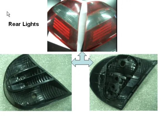 Car Rear Light Mirrow Polishing Mould