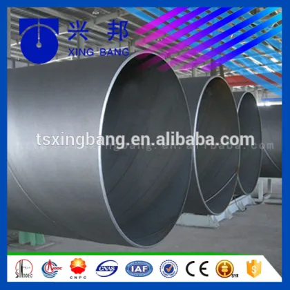 large diameter spiral welded steel pipe piles