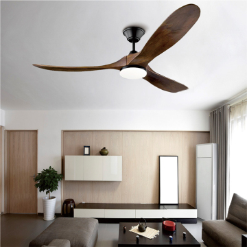 Quạt trần bằng gỗ 42 inch với đèn LED và từ xa - 6 tốc độ năng lượng Quạt nhà cổ điển hiệu quả