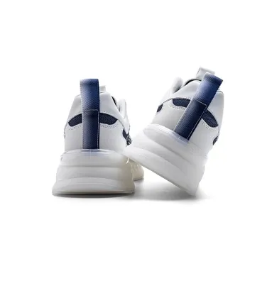 Double Net Sports Round Head Breathable Non-Slip Air Cushion Running Shoes