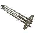 Elemento de aquecimento elétrico tubular de metal