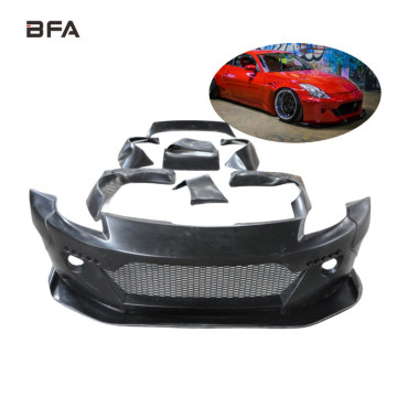 Rocket Rabbit Wide-body Kit for Nissan 350Z - Front Bumper, Rear Bumper, Spoiler, Side Skirts