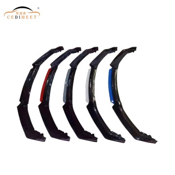 Nhà máy phụ kiện tự động trực tiếp PP Bộ chia mặt trước bằng nhựa và bộ môi bội thu