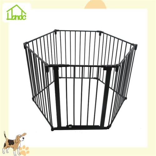 Custom made backyard fold dog fence