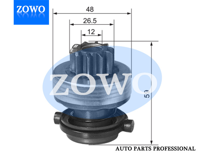 54 9189 Starter Bendix 10t Bosch