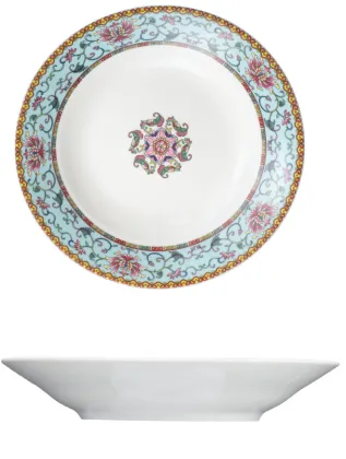 Court-style Enamel Tableware set