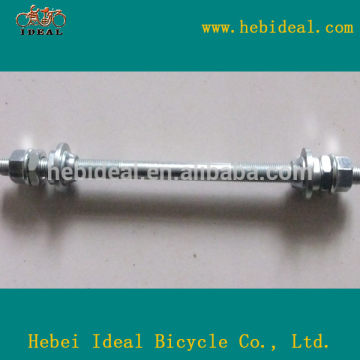 10" mini bmx rear hub axle