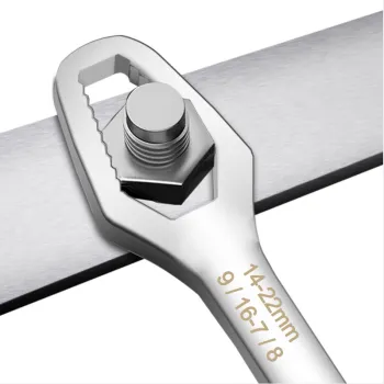 NAIPU Factory: Strong Torque 27cm Double-Headed Steel Wrench for Household Use