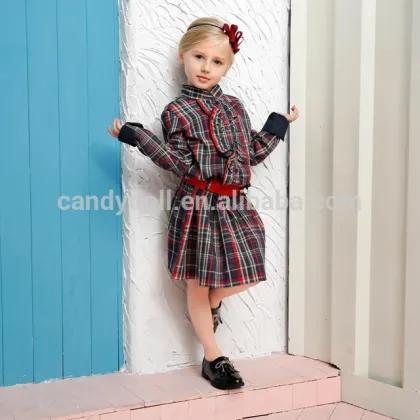 2016 European style children clothing casual baby Princess girls dress