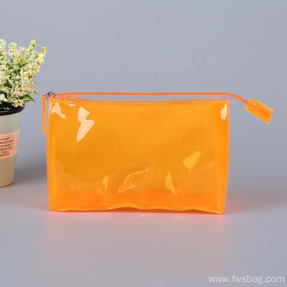 Printed Clear waterproof PVC Packing Pouch Makeup Bag