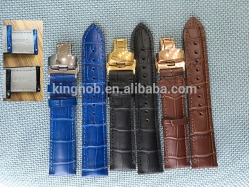 Customize Calf Leather Watch Band with Quick Release Spring Bar 18mm 20mm 22mm Interchangeable Strap