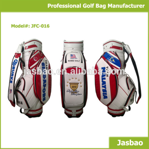 Customized Leather Golf Cart Bag Manufacturer