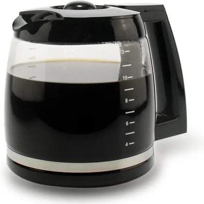 Replacement Glass Carafe Pot for Cuisinart 12-Cup Coffee Maker Model DCC-1200PRC
