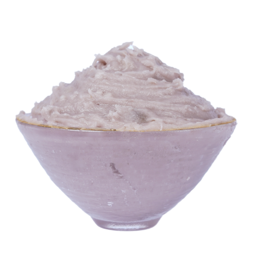 Delicioso comida de puré de taro congelado