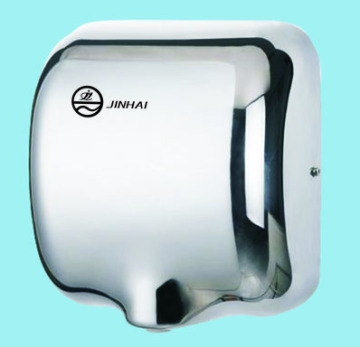 Stainless steel auto controlling temperature hand dryer
