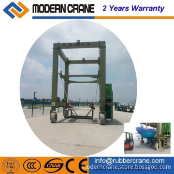 Fully Hydraulic Rubber Gantry Crane and Rubber Tyre Boat Lifting Crane