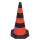 70cm telescopic rubber traffic cones