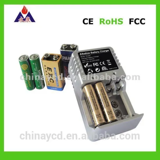 rechargeable external battery charger with LED blinks