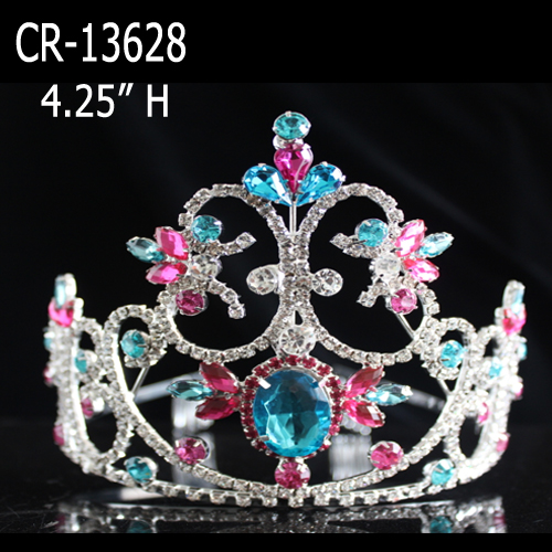 Colored Rhinestone Crowns And Tiaras