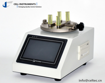 Bottle cap opening and closing force tester
