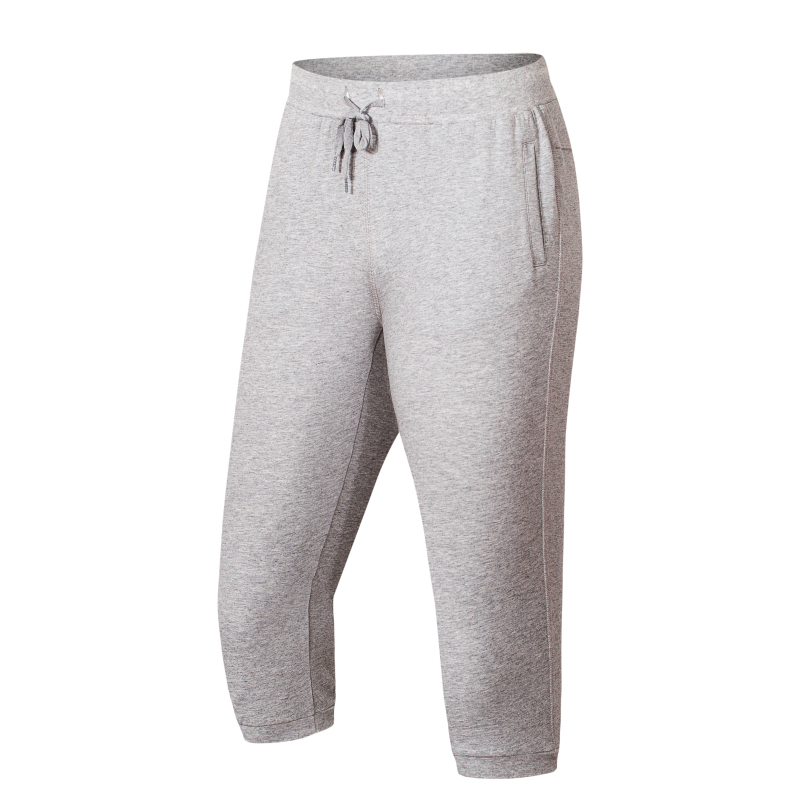 men jogger sport half cropped trousers pants