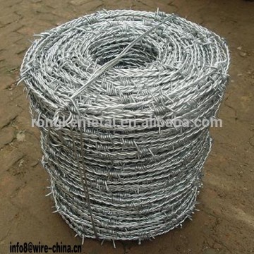 Barbed wire 14X14 BWG ISO Factory