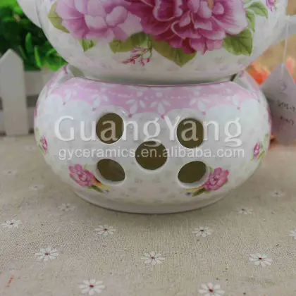Customized Logo Pottery Enamel Teapot