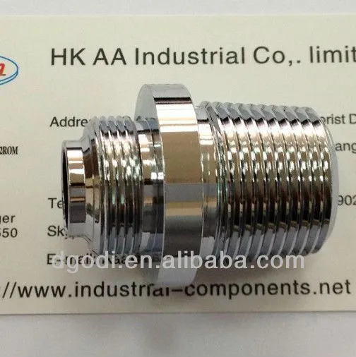 nickel plated brass double threaded micro screw for electronics