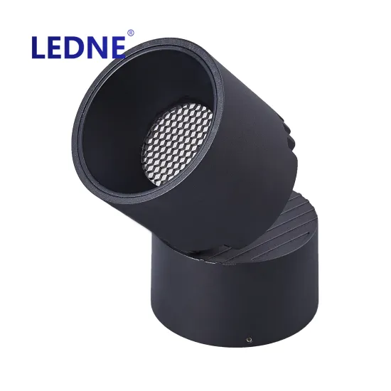 Adjustable Angle Three-Color LED Surface-Mounted Folding Spotlight Ceiling Light