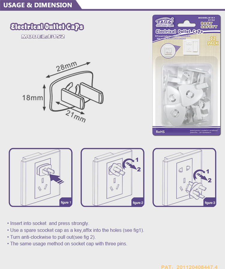 Securely Childproof Outlet Covers