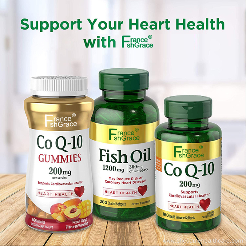 Dietary Supplement Supports Cellular health coq10 Softgels