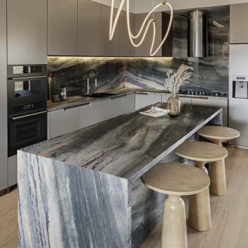 Modern Lacquer Kitchen Cabinets: Durable Modular White Wall Cabinets for Display & Storage in Cambodia