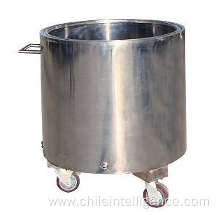 Stainless steel with cover pull cylinder mixing tank